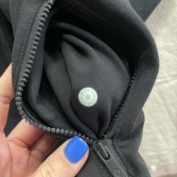 Lululemon Define Jacket Luon Black Size 8 - Picture 5 of 7
